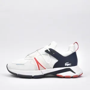 LACOSTE WHT/NVY/RED