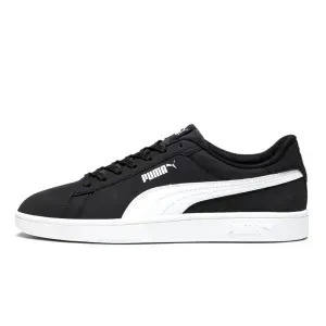 PUMA Smash 3.0 Buck Sneakers (BLACK)