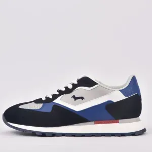 SCARPA UOMO CALF BLU GRIGIO