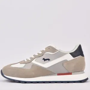 SCARPA UOMO CALF BEIGE BIANCO