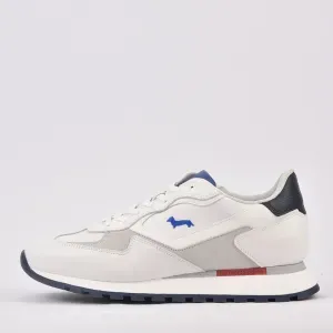 SCARPA UOMO CALF FABRIC BIANCO