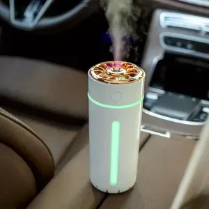 d’huiles essentielles et de veilleuse colorée