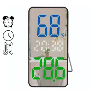 Previous Next Réveil LED numérique à écran mi