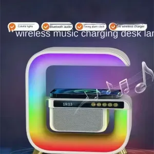  RGB type Big G Wireless Charger / Speaker Bl