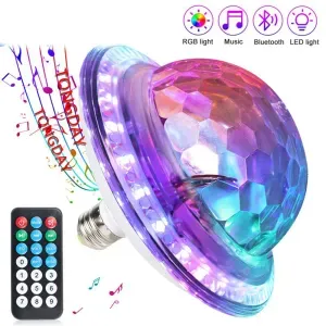 ique en Cristal UFO Musique Bluetooth