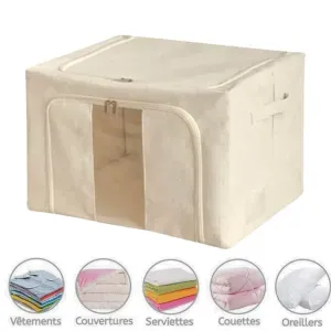  Sac de rangement pliable en tissu Grande Cap