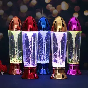 flocon de neige magique rotatif RGB Décoratio