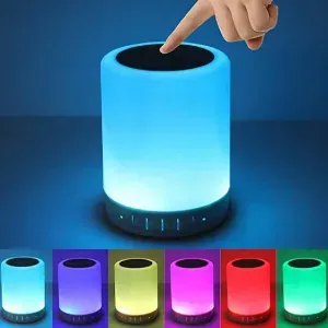 Bluetooth + veilleuse tactile LED colorée /AU