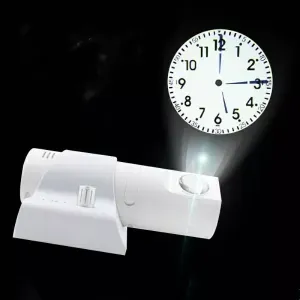 Previous Next GOBO Projecteur horloge mural H