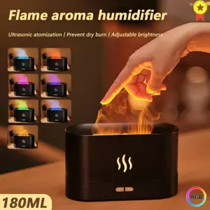 Previous Next Flame Diffuseur d'huile essenti