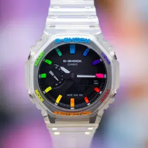 Montre Casio G-Shock Grafiti_Transparent