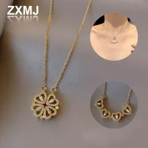 Collier avec Pendentif Magnétique, Bijou en f