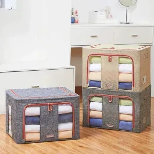 Coffre de Rangement Pliable Pour Vêtements et