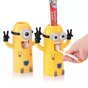 Minions Distributeur et porte brosse a dent 2