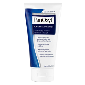 PanOxyl, Acne Foaming Wash Benzoyl Peroxide 1