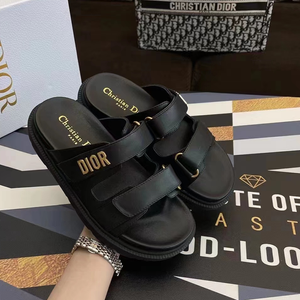 DIOR Dioract Slide black Lambskin