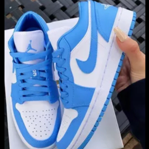 Air Jordan 1 Low Cut” Blue White