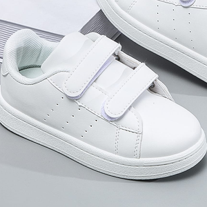 adidas kids/ Pure White 21~29 size