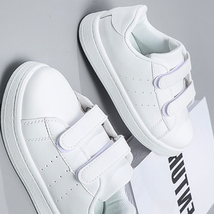 adidas kids/ Pure White 30~37 size