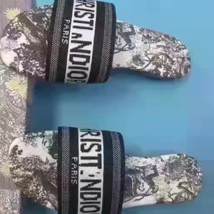 DIOR - Dway Mule White&amp;Black