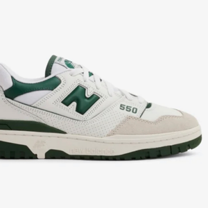 NEW BALANCE 550 Sneakers/ White Green