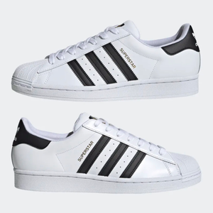 adidas Superstar“ white / Black