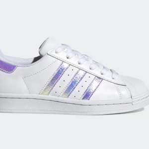 adidas Superstar“ White / Silver