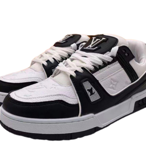 Louis Vuitton Sneakers” Clear White/Black‘