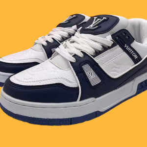 Louis Vuitton Sneakers” Clear Dark Blue‘