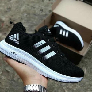 adidas Running Shoes  “ Black-White ” 