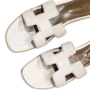 Original Hermés - Oran Sandal / White Brown