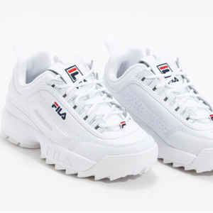 FILA Disruptor II Premium Sneakers  “ White “