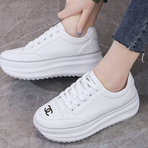Chanel Wedge Laddies Shoes “ white’