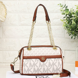 Michael Kors handbags~sling bag/ white~Brown 