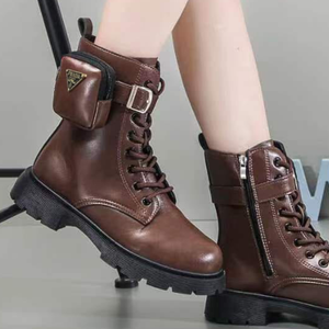 PRADA Women's Boot “ Brown “