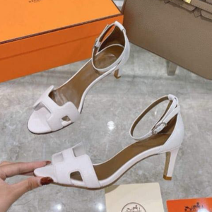 Hermès Heels Women’s Sandal “ White “