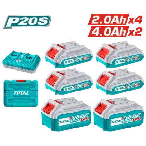 مجموعة بطارية مع شاحن 