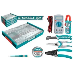 7 Pcs طقم تلكوم علبة تكديس