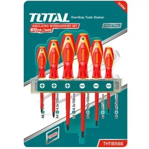 طقم مفكات معزول 6 قطع