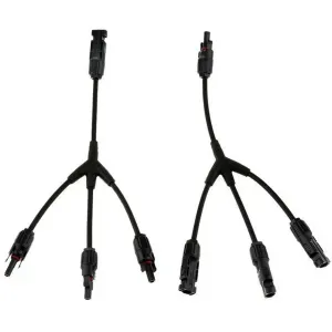 mc4 3 ways with cable For Solar
