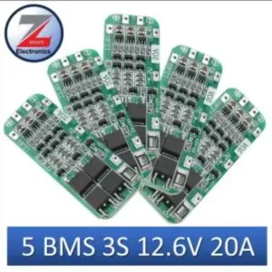  5Pcs BMS 3S 12.6V 20A