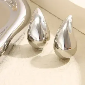 حلق الدمعه استنالس  فضي بريمه