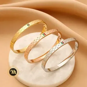 اساور جوتشي تربل ٣قطع استنالس بيور 