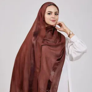 طرحه قطن و شريط ستان و ماتريال عاليه 100% 