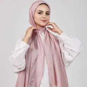 طرحه قطن و شريط ستان و ماتريال عاليه 100% 