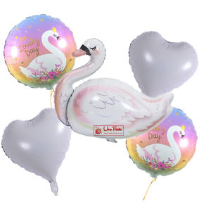 Swan balloon collection 