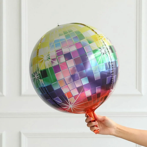 Disco ball balloon