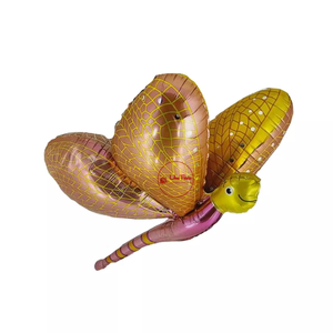 Gold Butterfly Foil ballon 