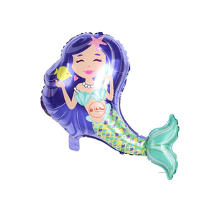 Mermaid foil ballon 