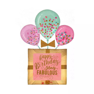 Happy birthday foil ballon 